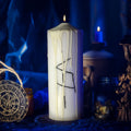 Curatarea Juramintelor – Lumanare Talisman cu Sigilii Runice pentru Eliberare Energetica, Claritate Interioara, Detasare Emotionala si Echilibru Spiritual – Giovani Tarot