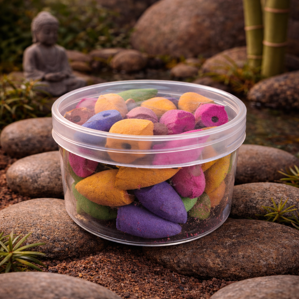 Conuri Parfumate Backflow – Mix Culori