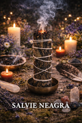 Salvie neagra – purificare energetica profunda si protectie spirituala  | Selectata in practica Giovani Tarot