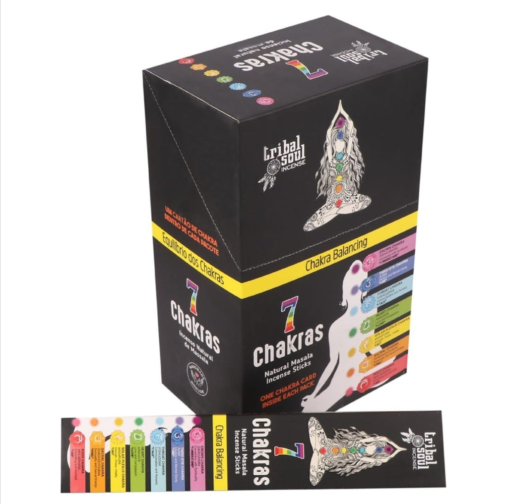 Set 7 Chakre | Betisoare Parfumate + Suport Metalic