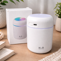 Umidificator Aer H2O cu LED RGB – Mini Difuzor Ultrasonic – Alimentare USB – Design Modern