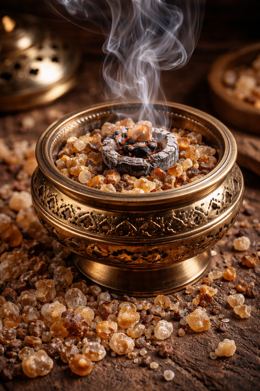 Tamâie cu miros de mir pentru purificare spirituala, protectie energetica si liniste interioara