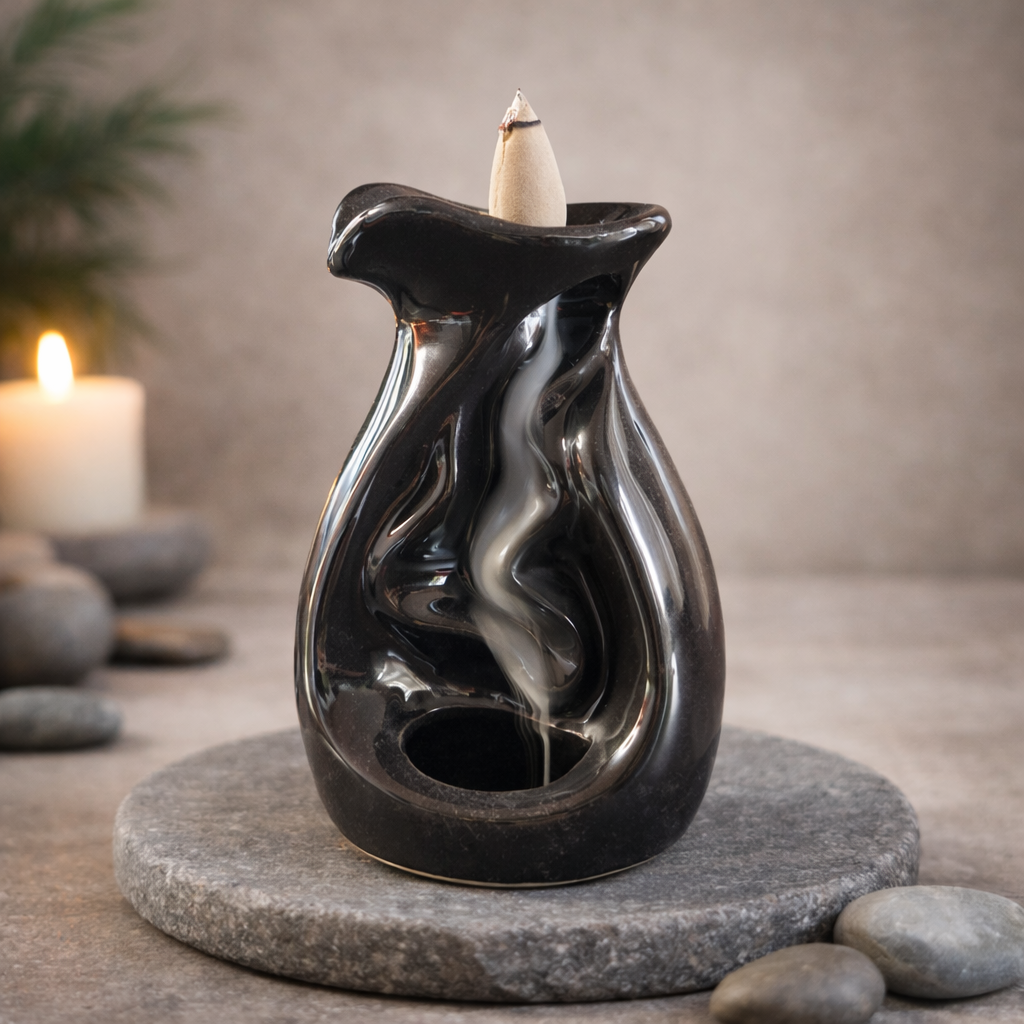 Suport ceramic pentru conuri parfumate backflow | Giovani Tarot