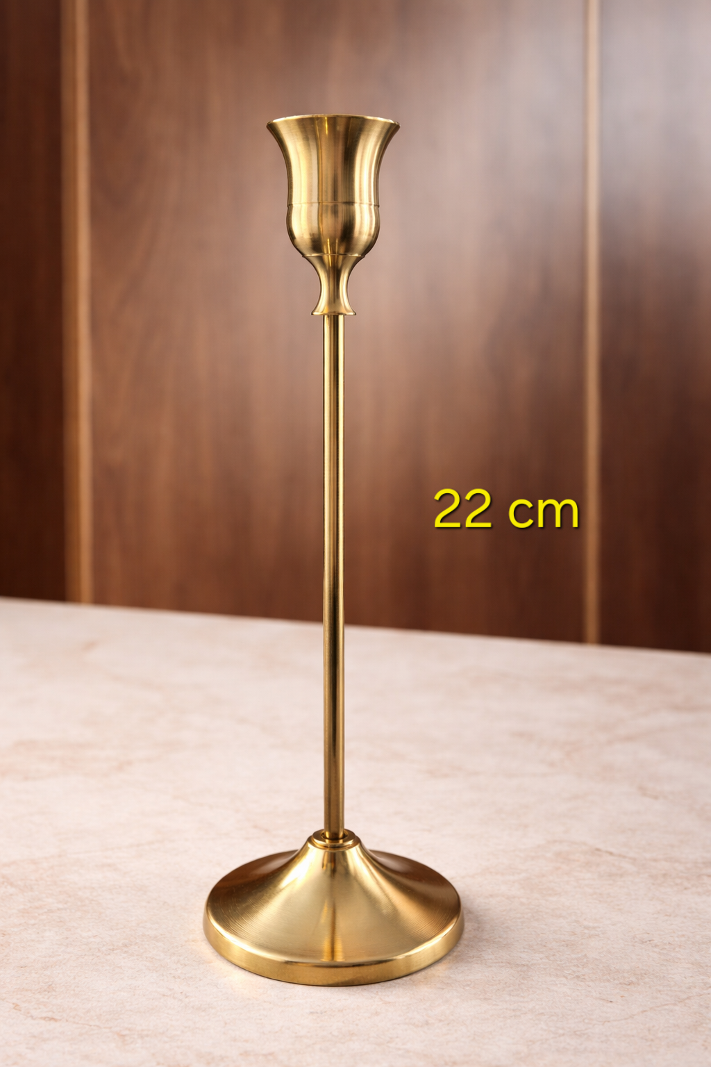 Set 3 Sfesnice din Alama Aurie – Suport Lumanari pentru Ritualuri, Meditatie si Decor Elegant