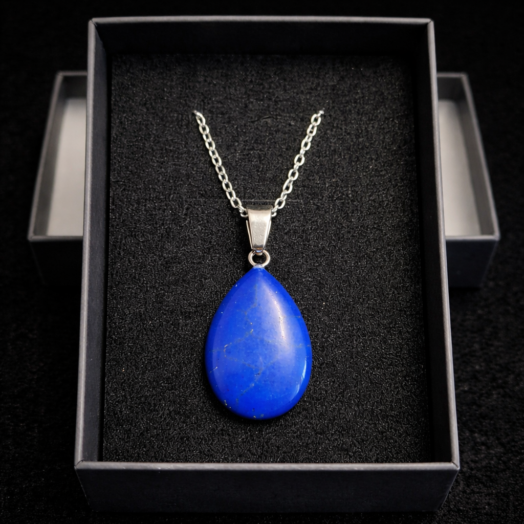 Pandantiv tip Lapis Lazuli – imitatie