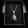 Pandantiv tip Obsidian Negru – imitatie