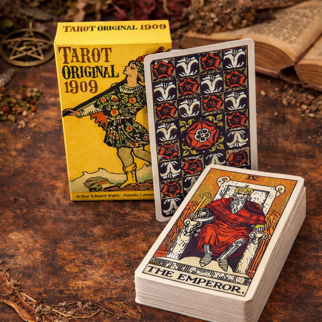 Carti Tarot Original 1909 – pachet clasic de tarot traditional cu simbolistica autentica pentru divinatie