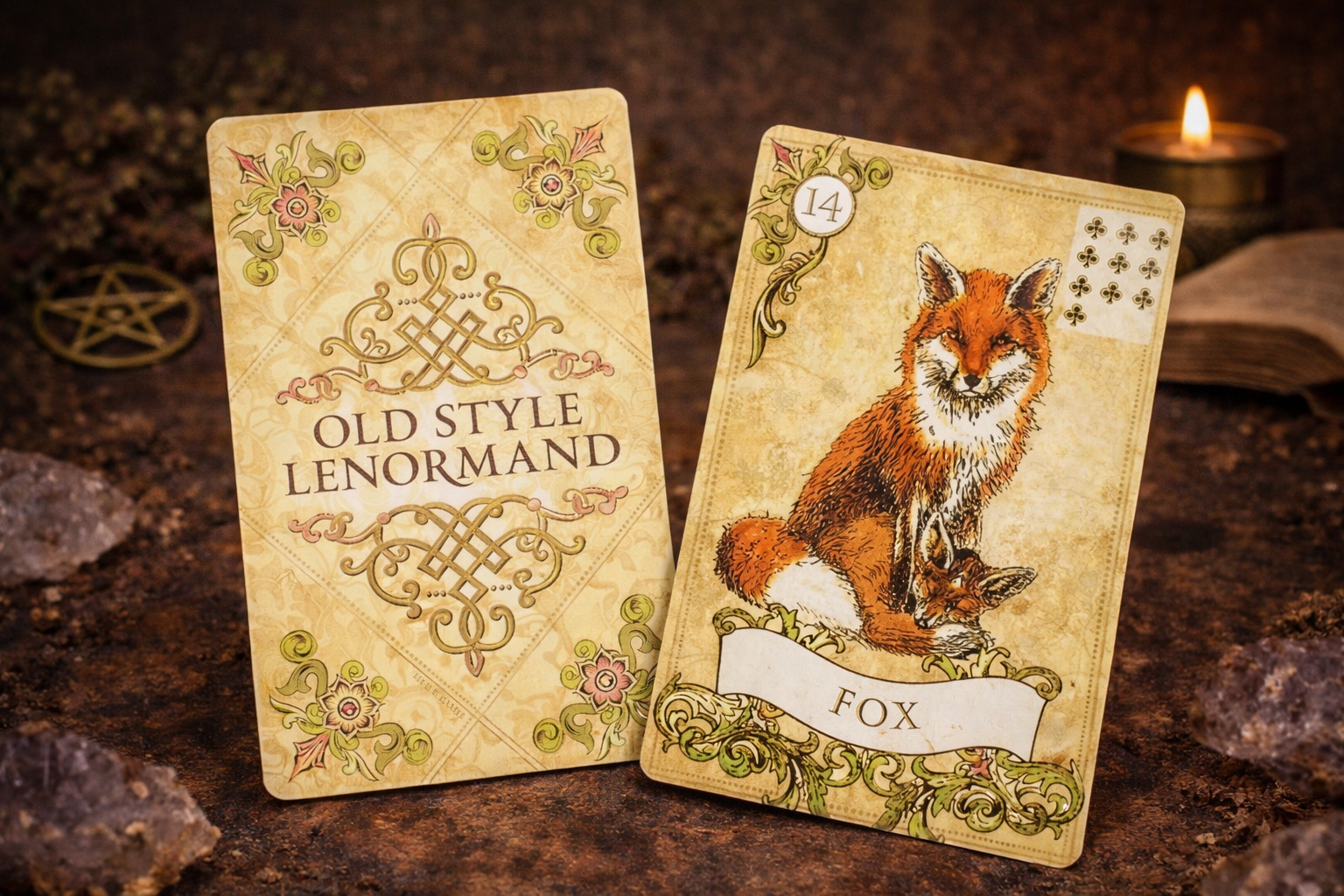 Carti Lenormand clasice – pachet complet pentru ghicire, divinatie si citiri predictive clare